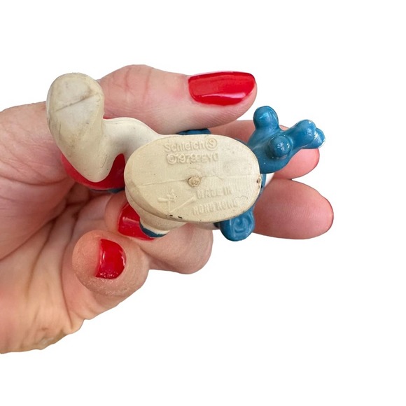 Vintage Smurfs Bowler Red Bowling Ball Kingpin 20051 Rare Figurine - Picture 6 of 6